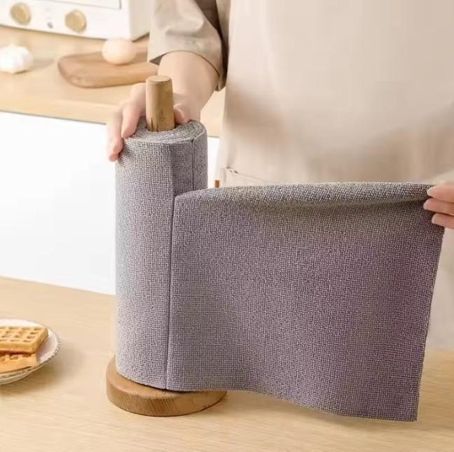 Microfiber Cleaning Cloth Roll – [25 Reusable Sheets]